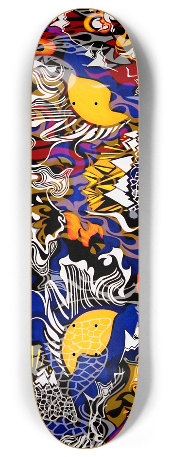 Mountain Love 8 Inch Skateboard Deck