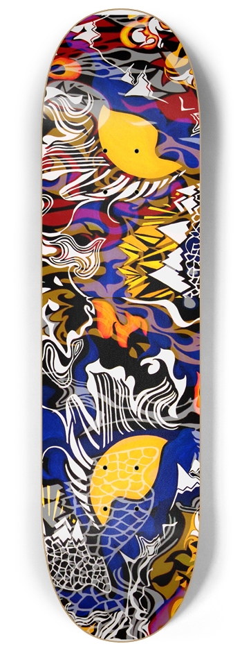 Mountain Love 8-1/4 Skateboard Deck
