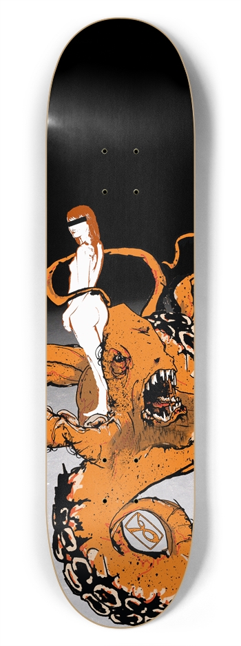 Risky 7-3/4 7-3/4 Skateboard Deck