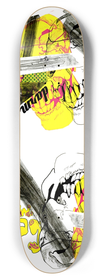 "Generation: Skulls" Board 7-7/8 Skateboard Deck