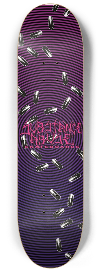 Thrills, Pills & Spills 8-1/4 Skateboard Deck