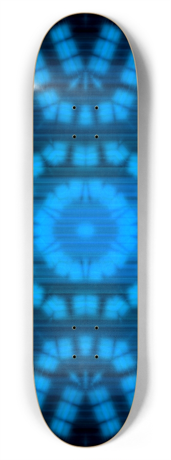 Blueshift: Abstract Art: 7-3/4 Skateboard Deck 7-3/4 Skateboard Deck