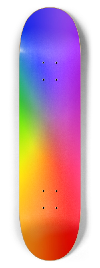 Color Wheel: 7-3/4 Skateboard Deck 7-3/4 Skateboard Deck