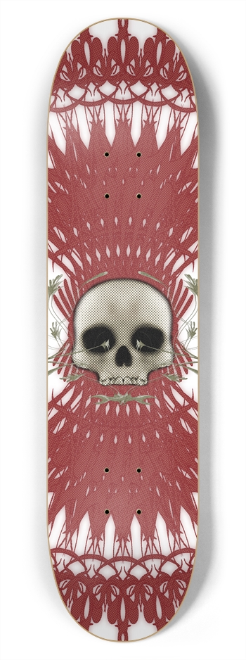 Skull & Radial Graphics: 7-3/4 Skateboard Deck 7-3/4 Skateboard Deck
