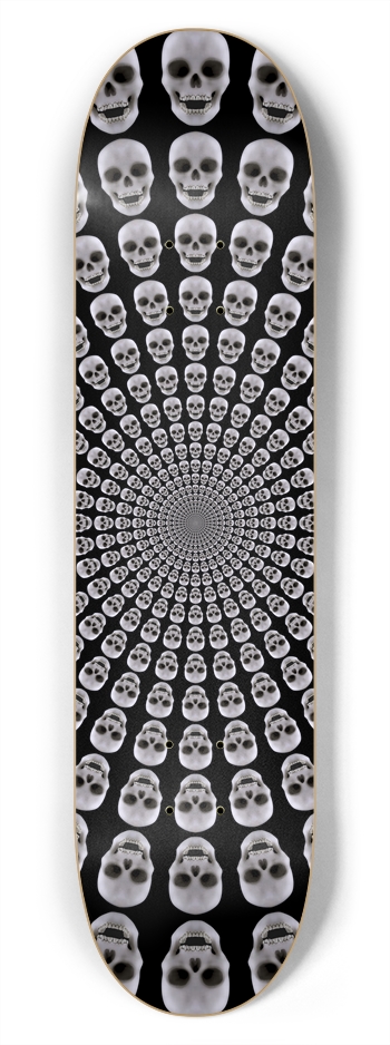 Radial Skulls: 7-3/4 Skateboard  Deck  7-3/4 Skateboard Deck