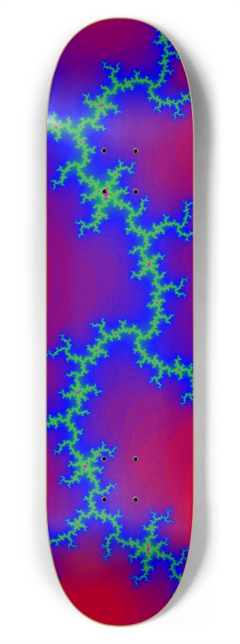 Lightning Fractal: 7-3/4 Skateboard Deck 7-3/4 Skateboard Deck