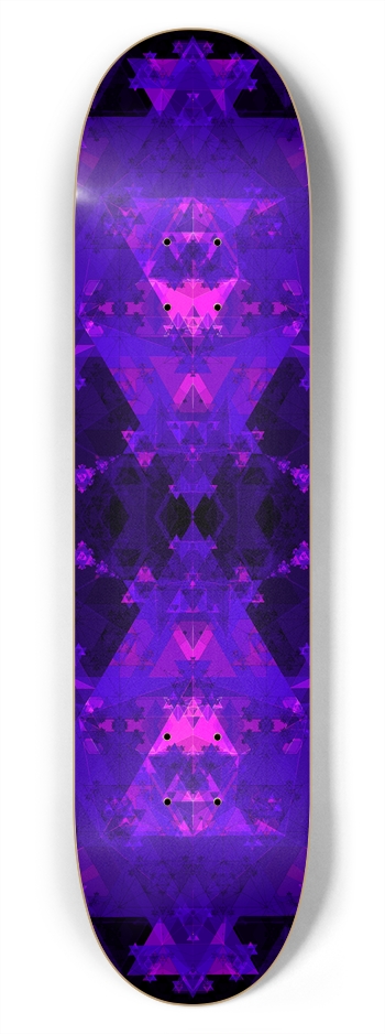 Triangle Fractal: 7-3/4 Skateboard Deck 7-3/4 Skateboard Deck