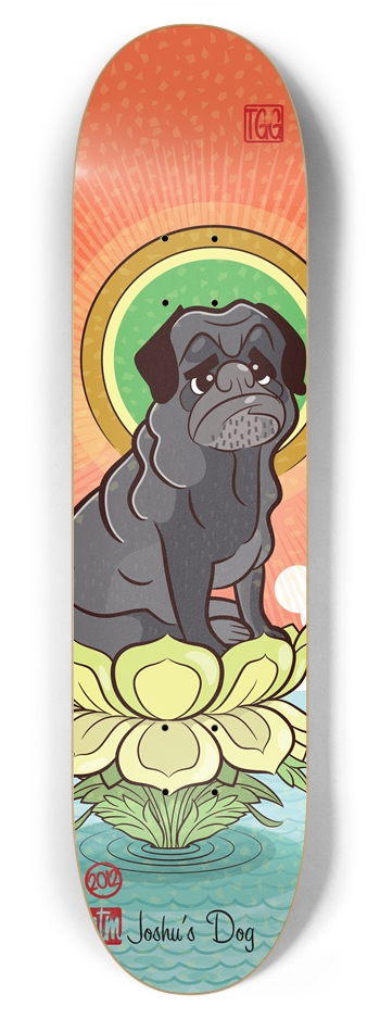 Case 1: Joshu's Dog 7-7/8 Skateboard Deck