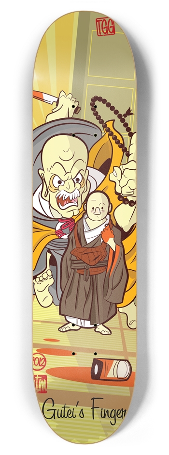Case 3: Gutei's Finger 7-7/8 Skateboard Deck