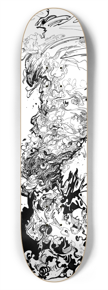 Twisted Deck 7-3/4 Skateboard Deck