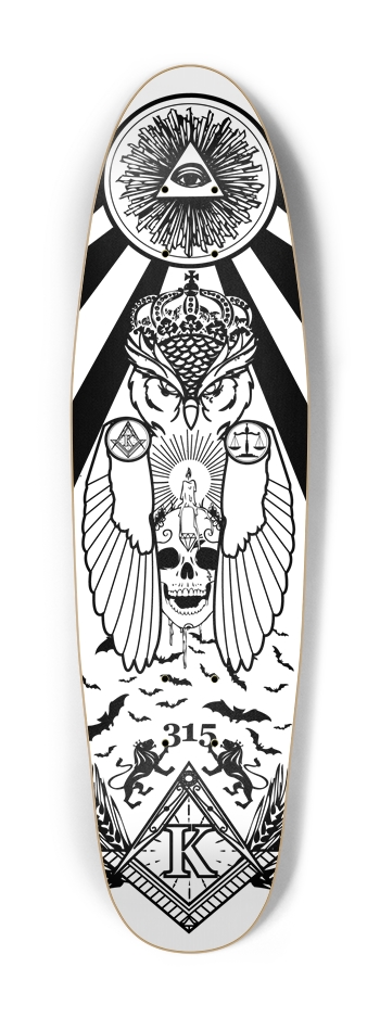 Illuminated Owl Cruiser Shape