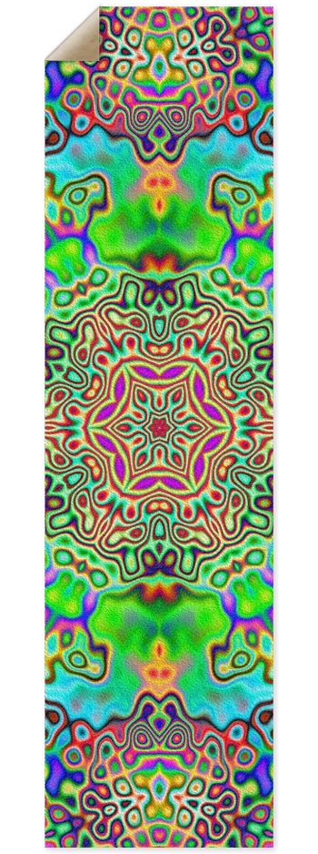 Psychedelic Panda Griptape 9 x 33 Inch Griptape