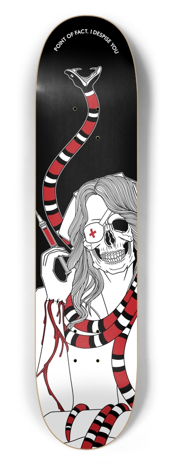 Elle Driver aka California Mountain Snake 7-1/2 7-1/2 Skateboard Deck