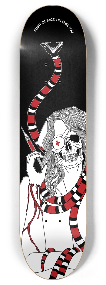 Elle Driver aka California Mountain Snake 8 Deck 8 Inch Skateboard Deck