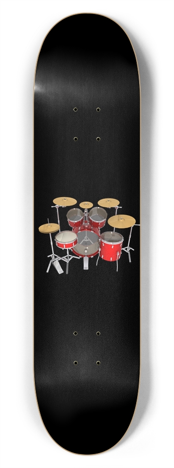 Red Drum Kit: 7-3/4 Skateboard Deck 7-3/4 Skateboard Deck