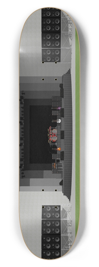 Rock Concert Stage: 7-3/4 Skateboard Deck 7-3/4 Skateboard Deck