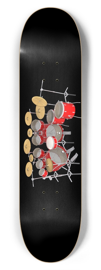 Large Drum Kit: 7-3/4 Skateboard Deck 7-3/4 Skateboard Deck