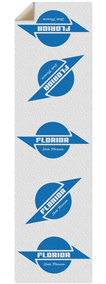 Florida Skate Museum Custom 9 x 33 Inch Griptape