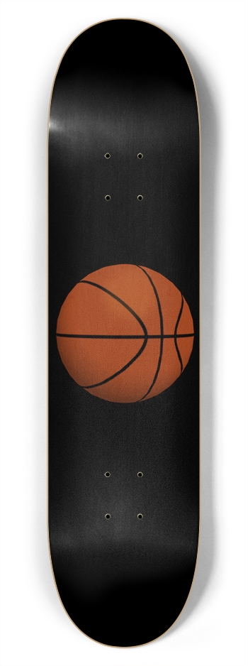 Basketball: 7-3/4 Skateboard Deck 7-3/4 Skateboard Deck