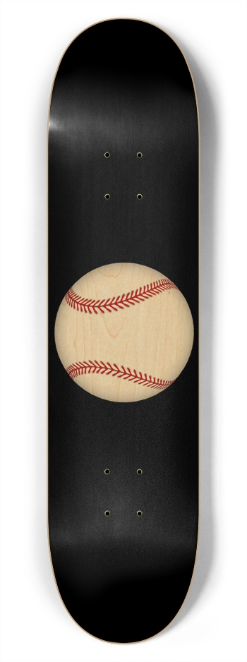 Baseball: 7-3/4 Skateboard Deck 7-3/4 Skateboard Deck