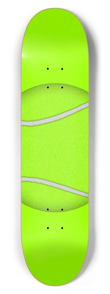 Tennis Ball: 7-3/4 Deck  7-3/4 Skateboard Deck