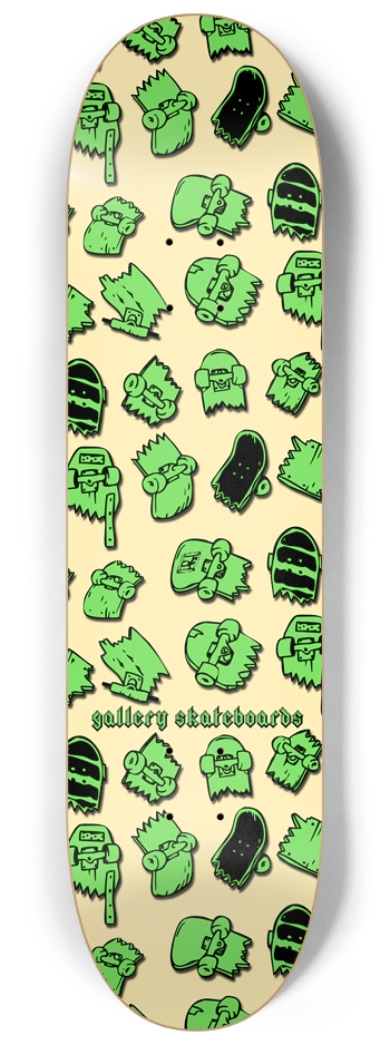 Broken Little Decks 8-1/4 Skateboard Deck