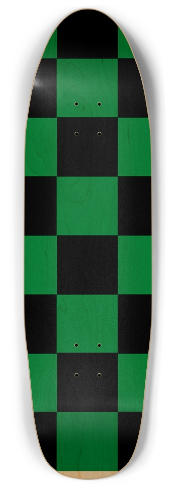 Black And Green Checkered Punk Nose Pool Deck Punk Nose Pool Shape
