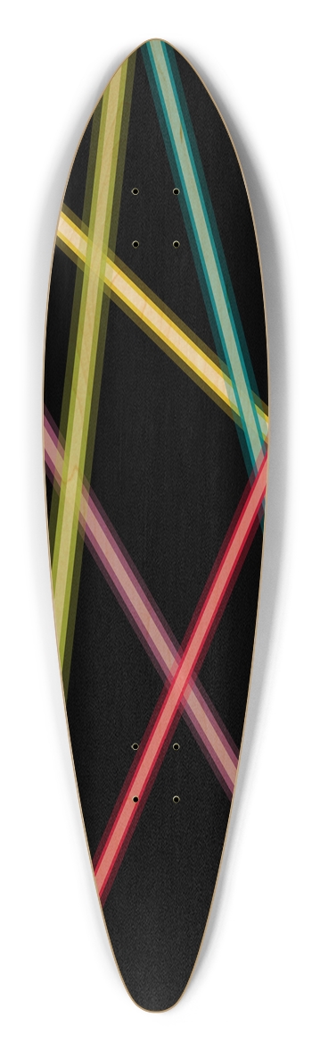 Lasers Pintail Longboard Deck Pintail Longboard