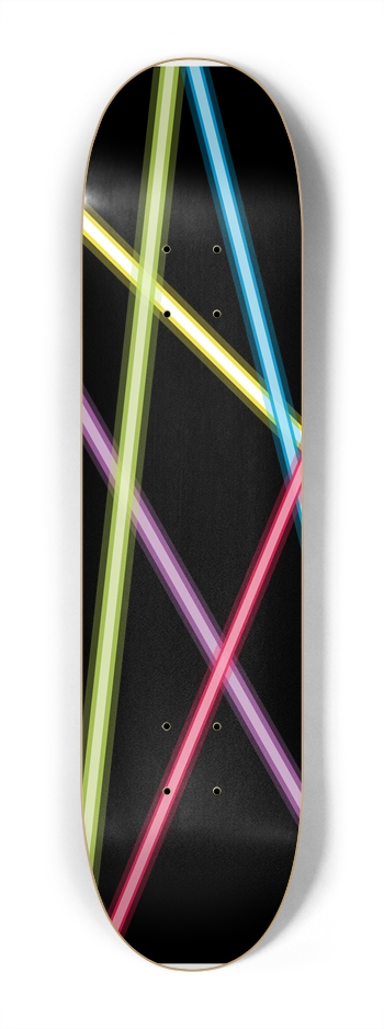 Lasers 7 1/4" Deck 7-1/4 Mini/Kid Skateboard