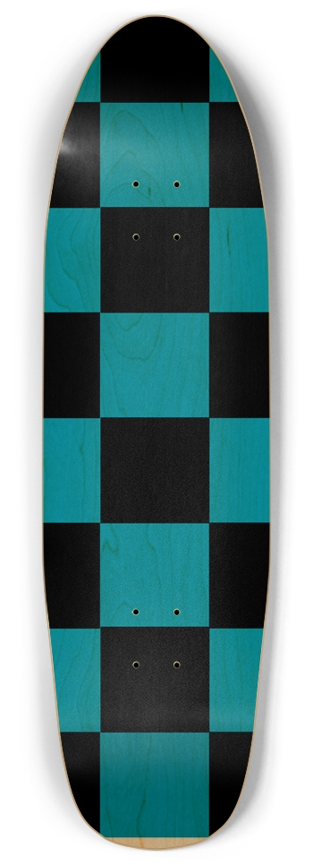 Black And Blue Checkered Punk Nose Pool Deck Punk Nose Pool Shape