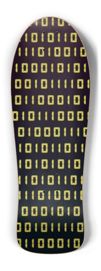 Binary Code Old School Deck Old School Shape
