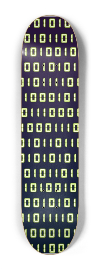 Binary Code 7 1/4" Deck 7-1/4 Mini/Kid Skateboard