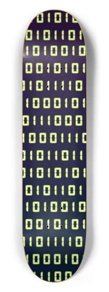 Binary Code 7 1/2" Deck 7-1/2 Skateboard Deck