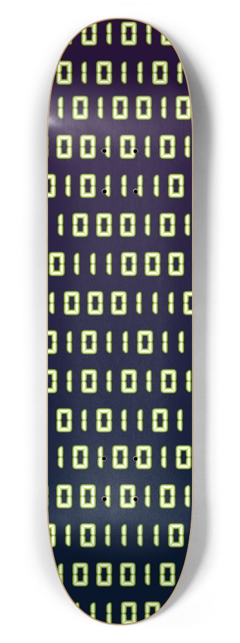 Binary Code 7 5/8" Deck 7-5/8 Skateboard Deck