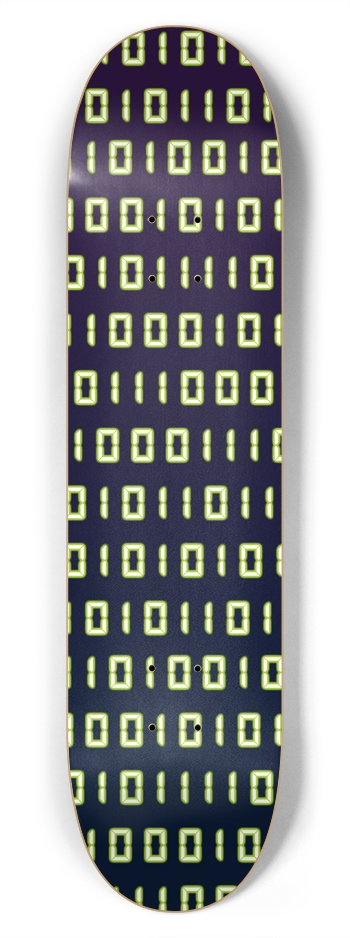 Binary Code 7 3/4" Deck 7-3/4 Skateboard Deck
