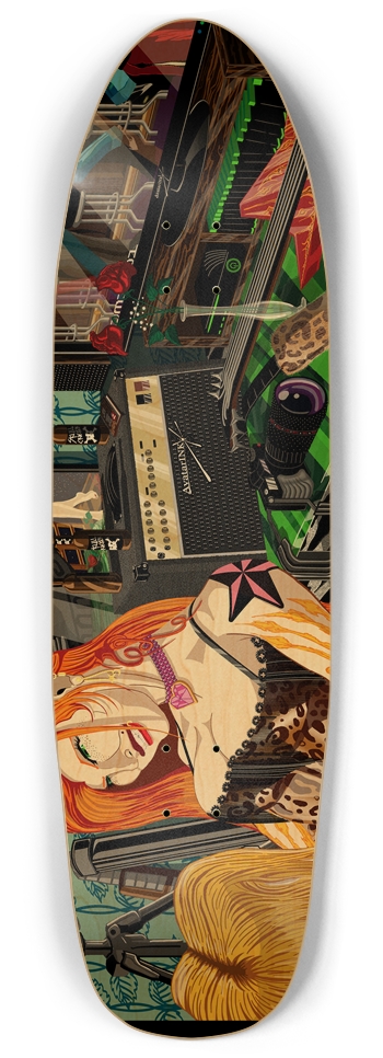 Phoenix Rockstar Punk Nose Pool Deck Punk Nose Pool Shape