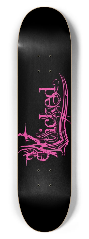 Wicked Pink 7 5/8" Deck 7-5/8 Skateboard Deck