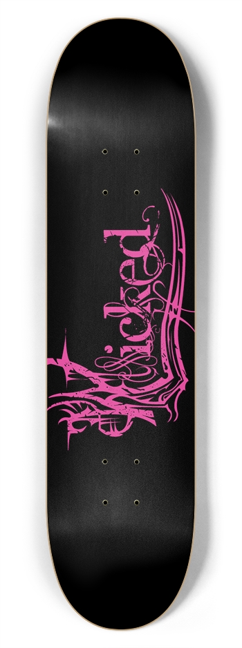 Wicked Pink 7 3/4" Deck 7-3/4 Skateboard Deck