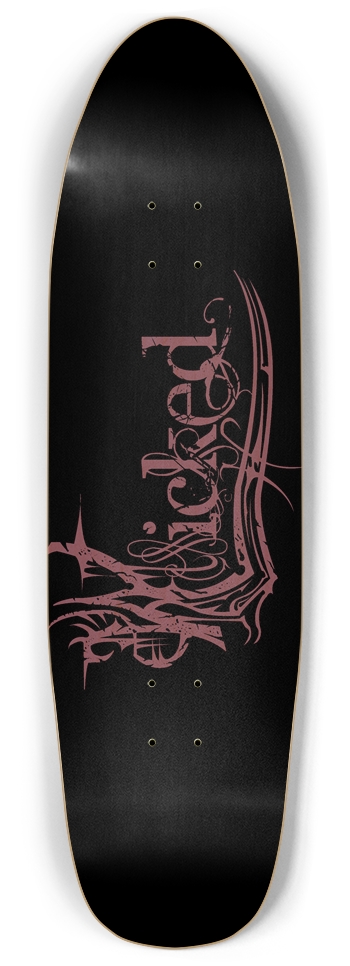 Wicked Purple Old School Deck Punk Nose Shape