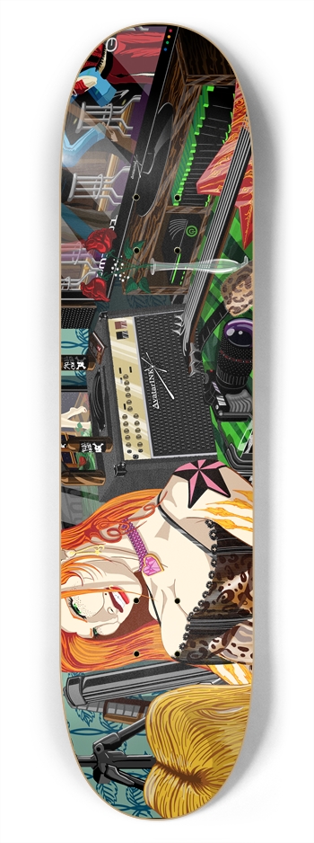 Phoenix Rockstar 7 3/4" Deck 7-3/4 Skateboard Deck