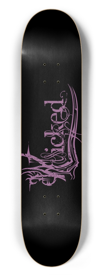Wicked Purple 7 1/2" Deck 7-1/2 Skateboard Deck