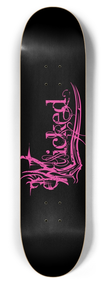 Wicked Pink 7 7/8" Deck 7-7/8 Skateboard Deck
