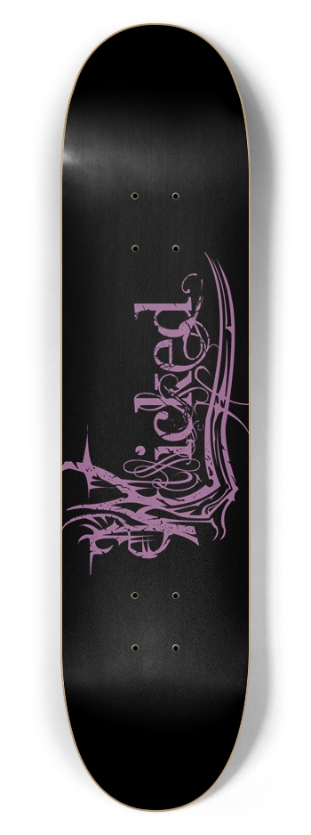 Wicked Purple 7 5/8" Deck 7-5/8 Skateboard Deck