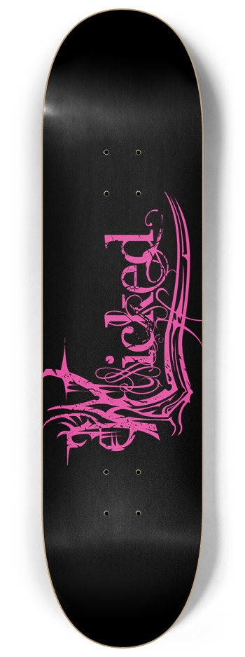 Wicked Pink 8 1/4" Deck 8-1/4 Skateboard Deck