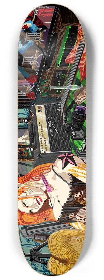 Phoenix Rockstar 8 1/4" Deck 8-1/4 Skateboard Deck