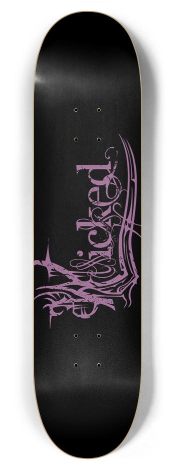 Wicked Purple 7 7/8" Deck 7-7/8 Skateboard Deck