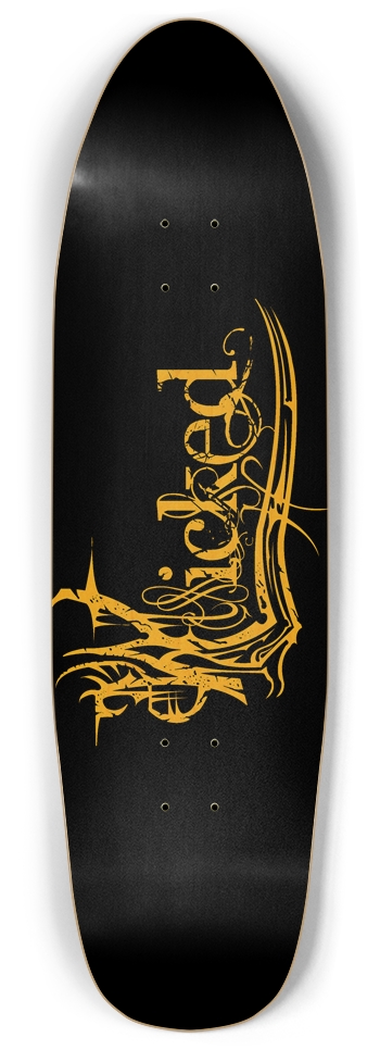 Wicked Yellow Punk Nose Pool Deck Punk Nose Shape