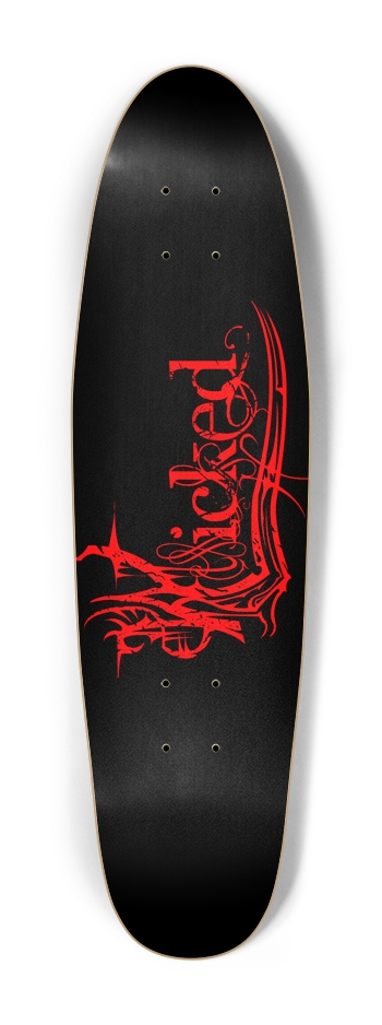 Wicked Red Cruiser Deck Cruiser Shape