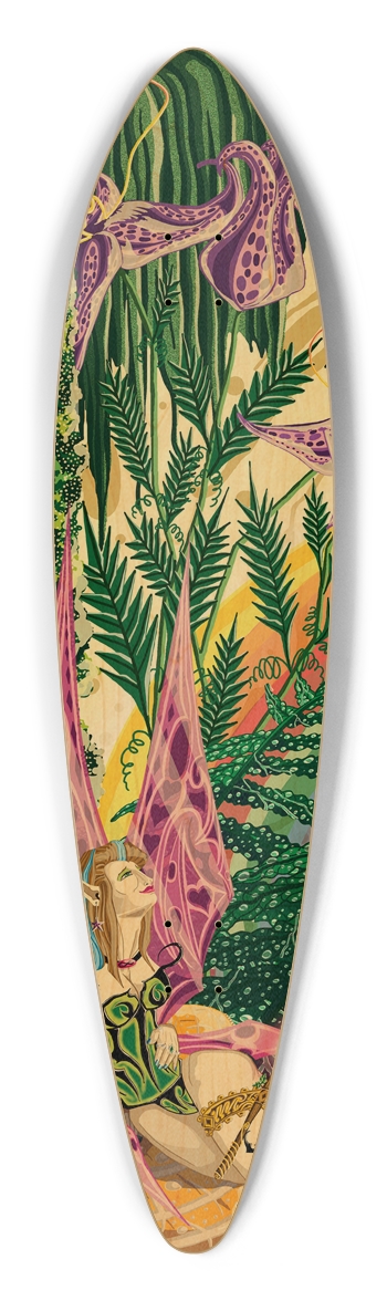 Miranda Pintail Longboard Deck Pintail Longboard