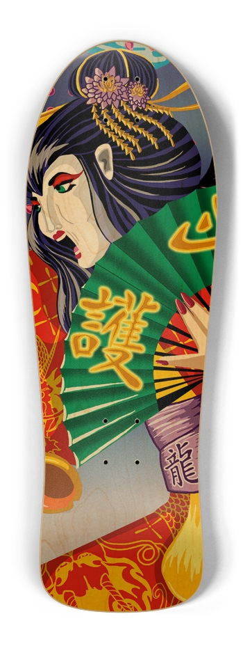 Geisha Old School Deck Old School Shape